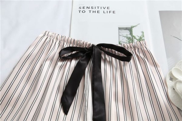 Pijama satinata 2 piese NIGHTWEAR Stripes