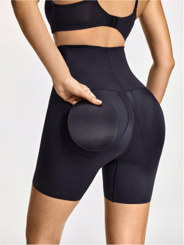 Body modelator cu 2 pernute push-up dorsale Vivi 1.8cm (talie inalta)